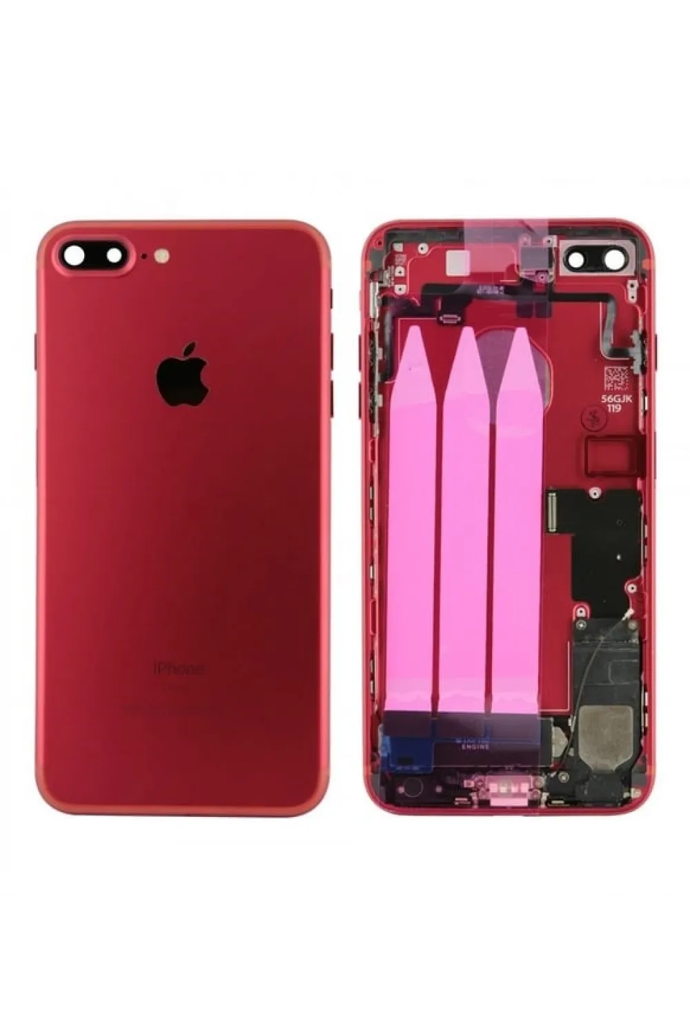 iPhone 7 Plus FULL Dolu Kasa (Kırmızı)