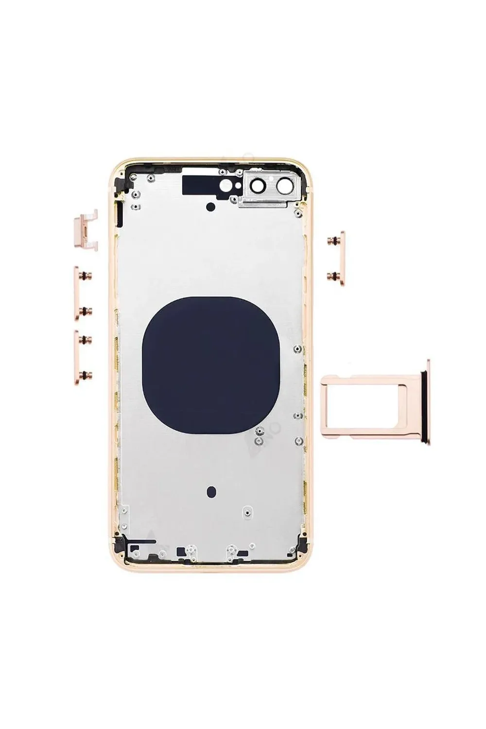 iPhone 8 Plus Boş Kasa Arka Kapak GOLD