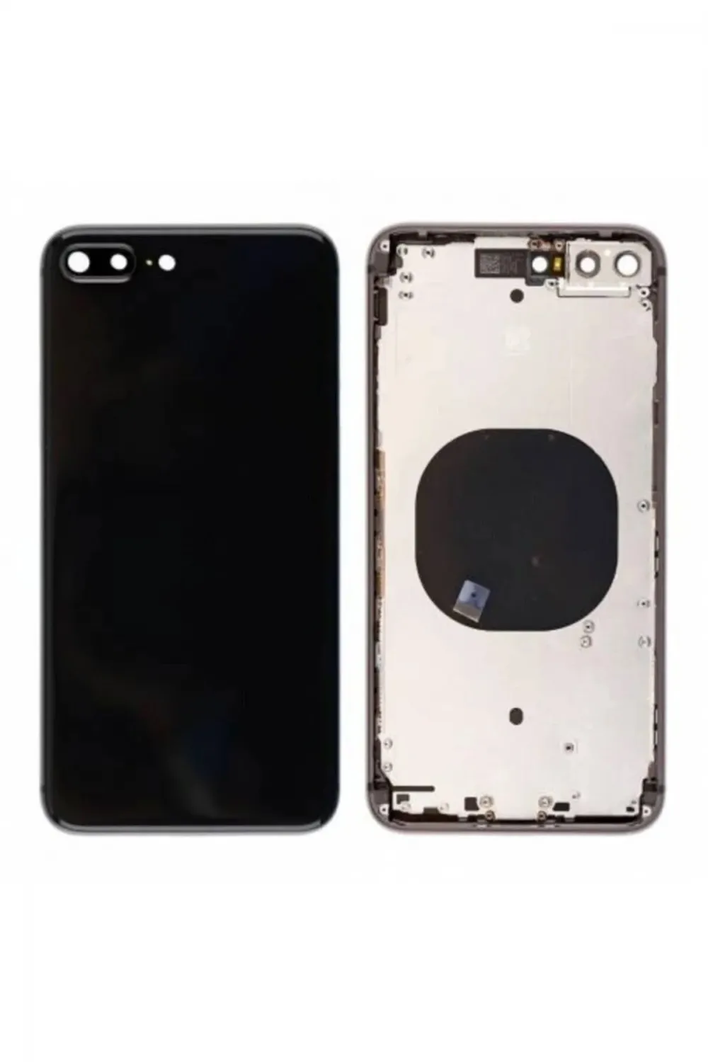 iPhone 8 Plus BOŞ Kasa Kapak (Siyah)