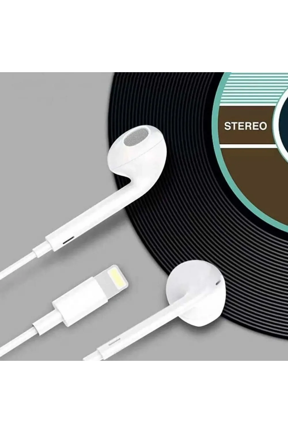 İphone Ucu Çıkışlı Pop Up Kulakiçi Yumuşak Kontrol Tuşlu Kulaklık