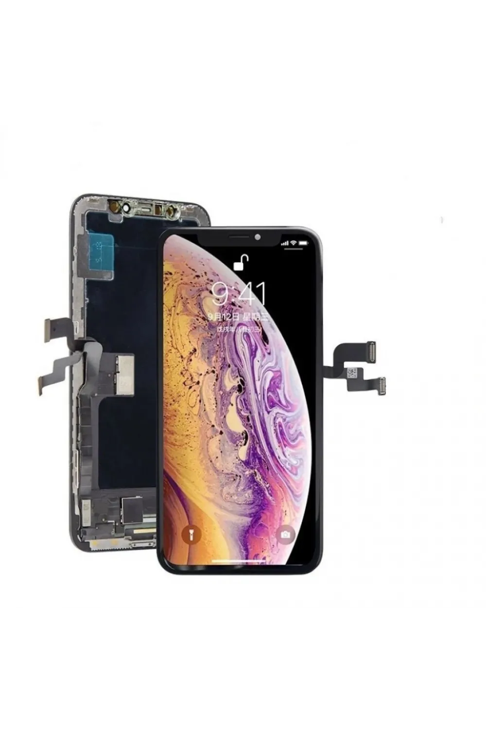 iPhone X Dokunmatik Ekran REVİZE (Siyah)