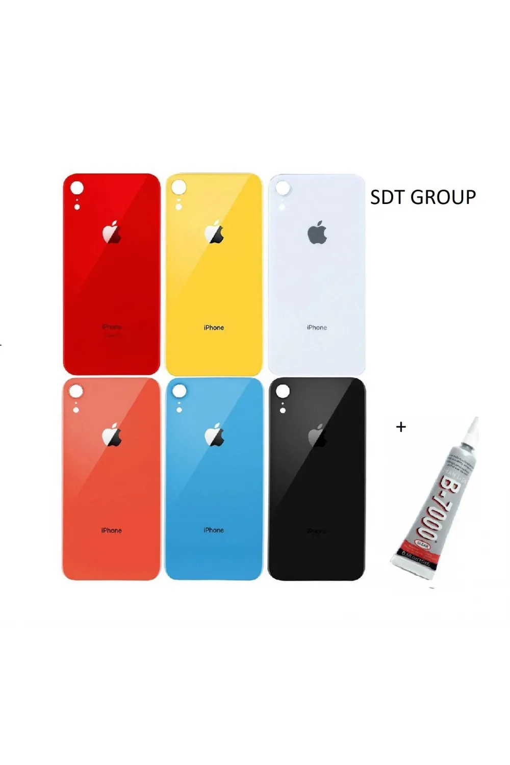 iPhone XR Arka Batarya Pil Kapağı SİYAH (B7000 15