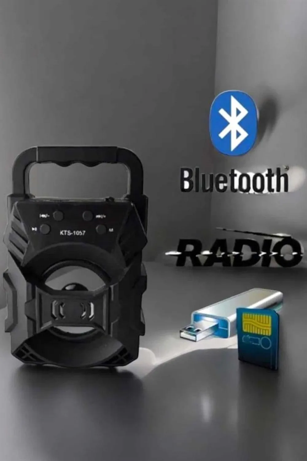 Işıklı Bluetooth Hoparlör Müzik Ve Renkli Işık Taşınabiilir