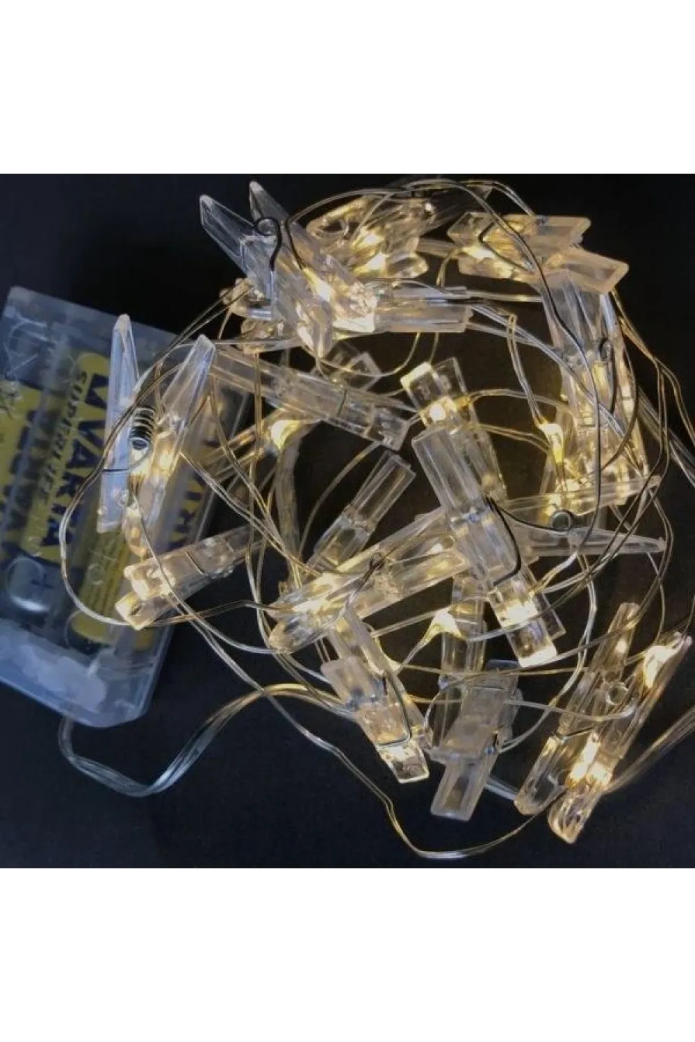 Işıklı Mandallı Fotoğraf Albümü 5m - 30 Led