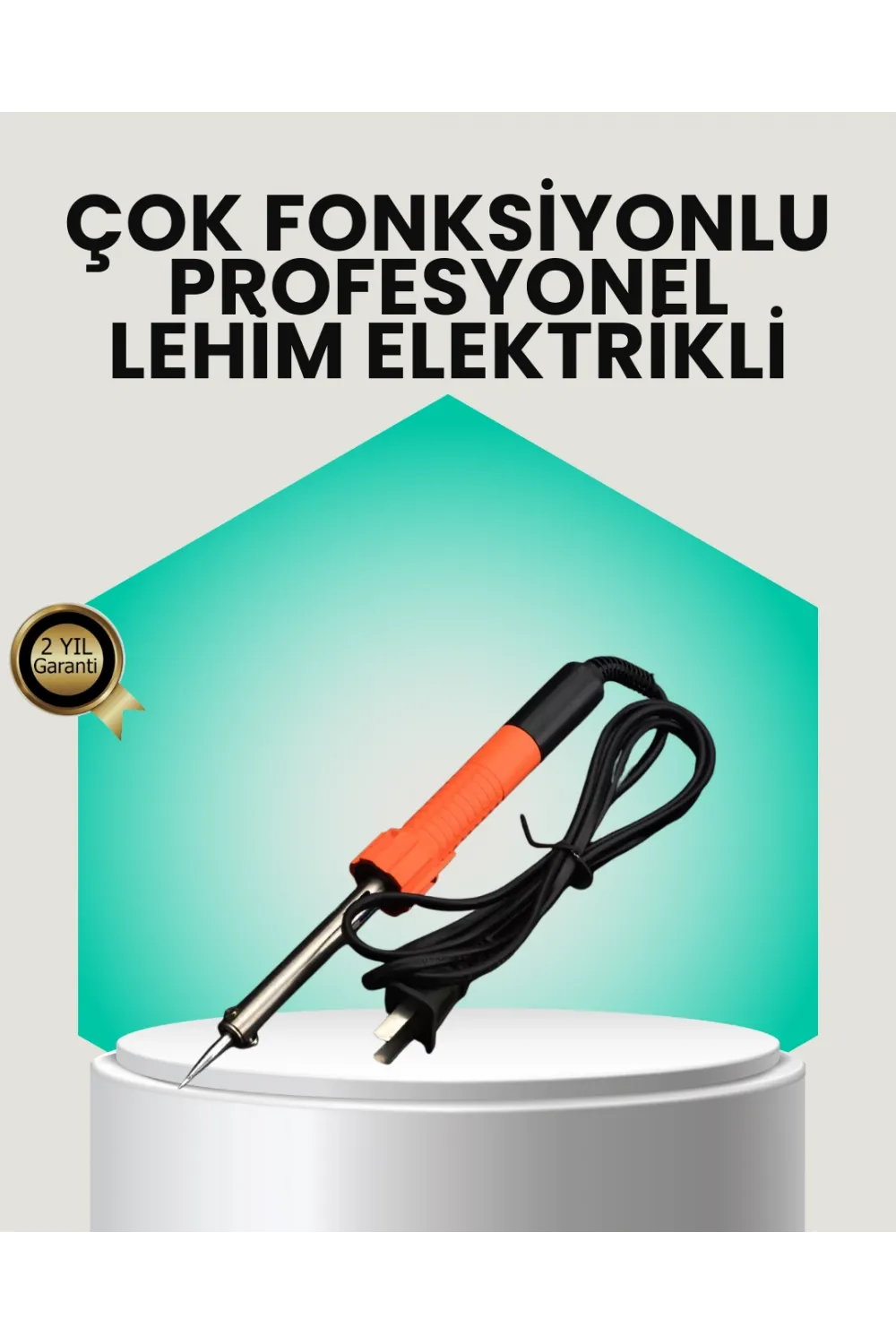 Isıya Dayanıklı Ergonomik Saplı Elektronik Lehimleme Havyası