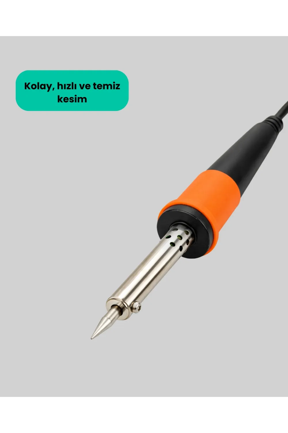Isıya Dayanıklı Ergonomik Saplı Elektronik Lehimleme Havyası