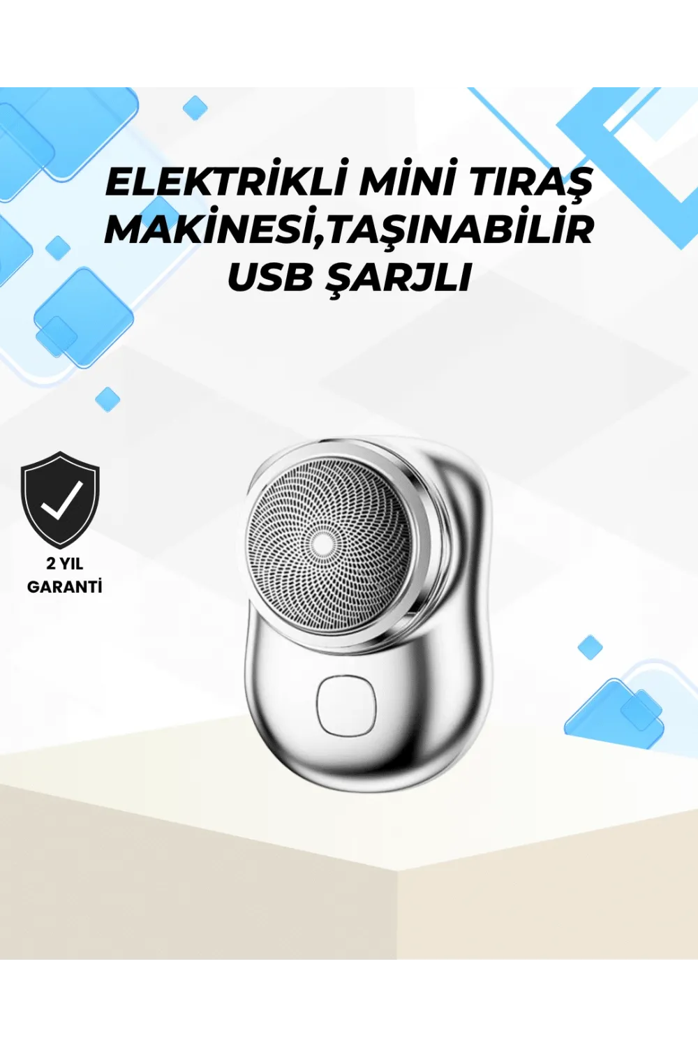 Islak-kuru Kullanımlı Suya Dayanıklı Mini Tıraş Cihazı