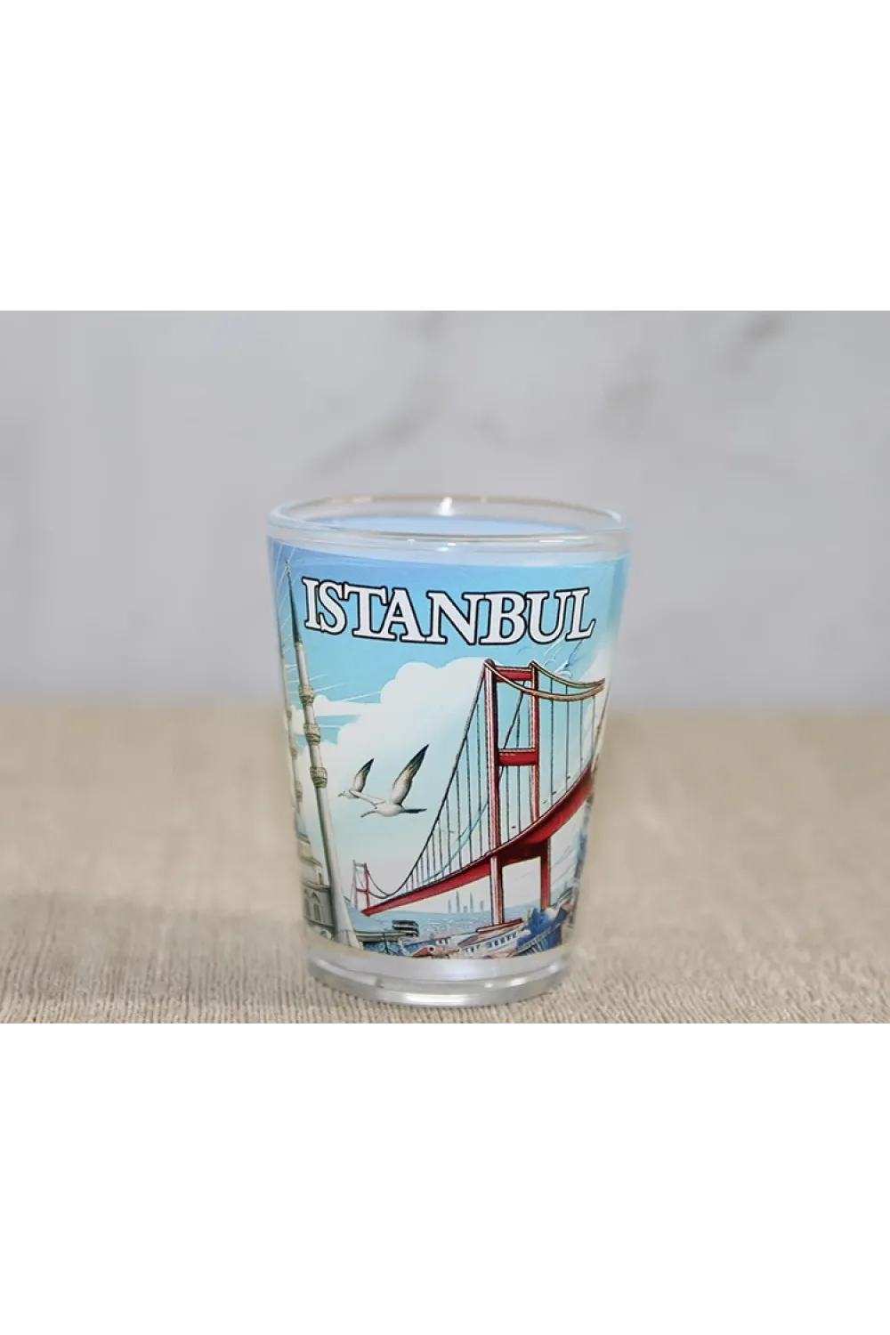 İstanbul Temalı Cam Shot Bardak IEG4357