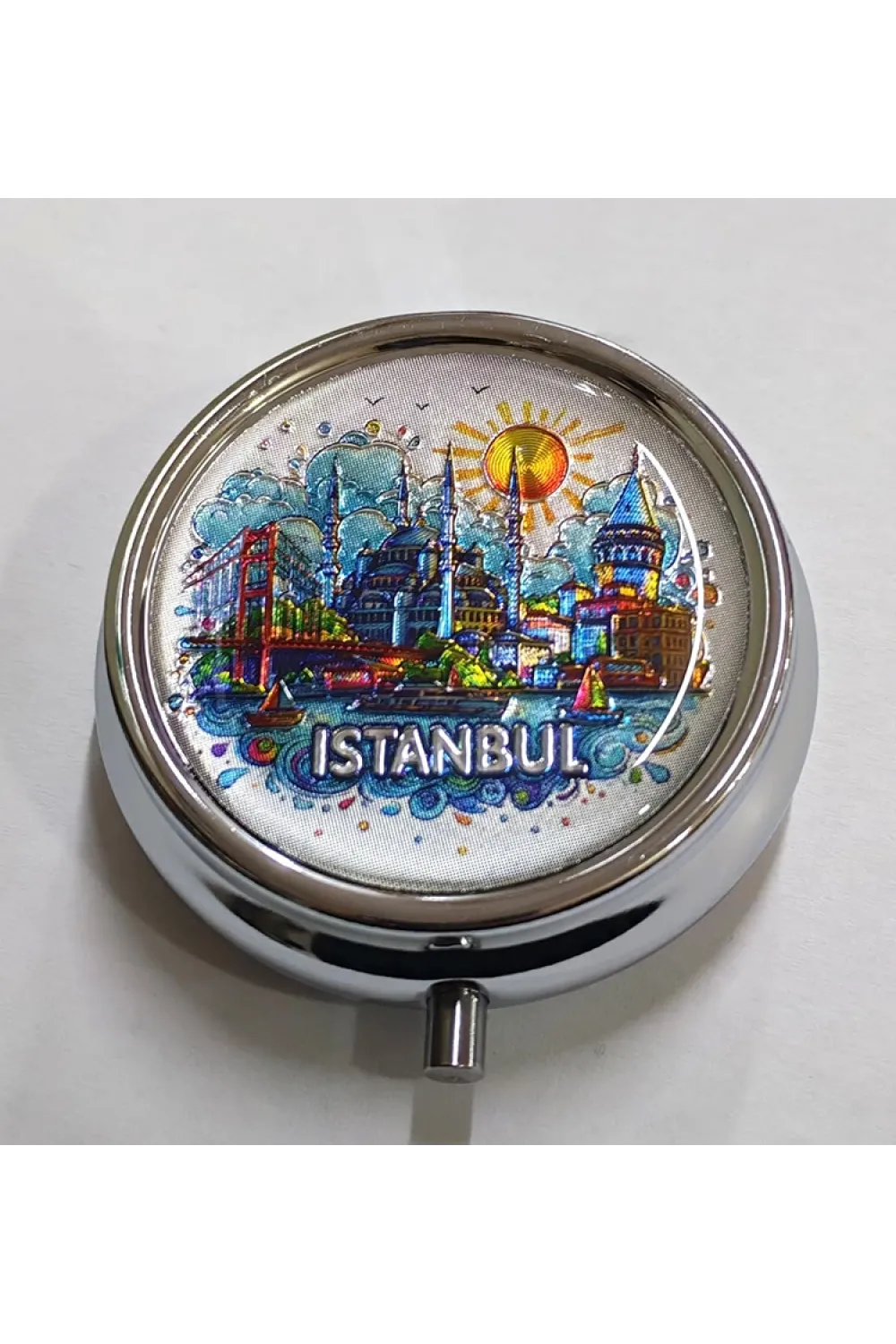 İstanbul Temalı İlaç Kutusu - (1 Adet) Seçenek 2