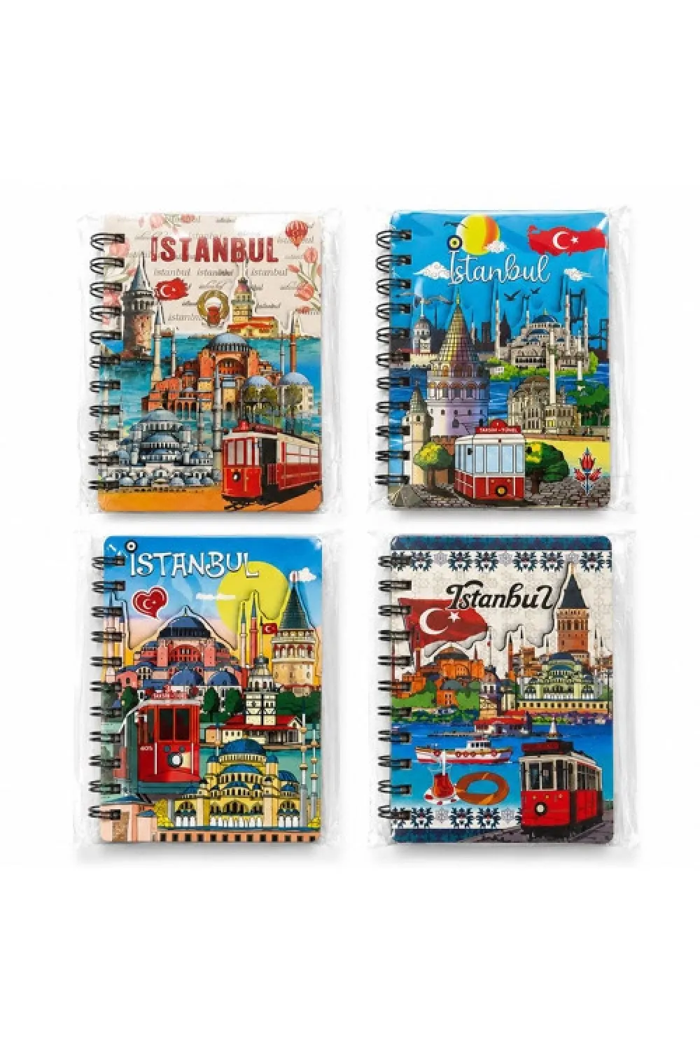 İstanbul Temalı Kabartmalı Defter
