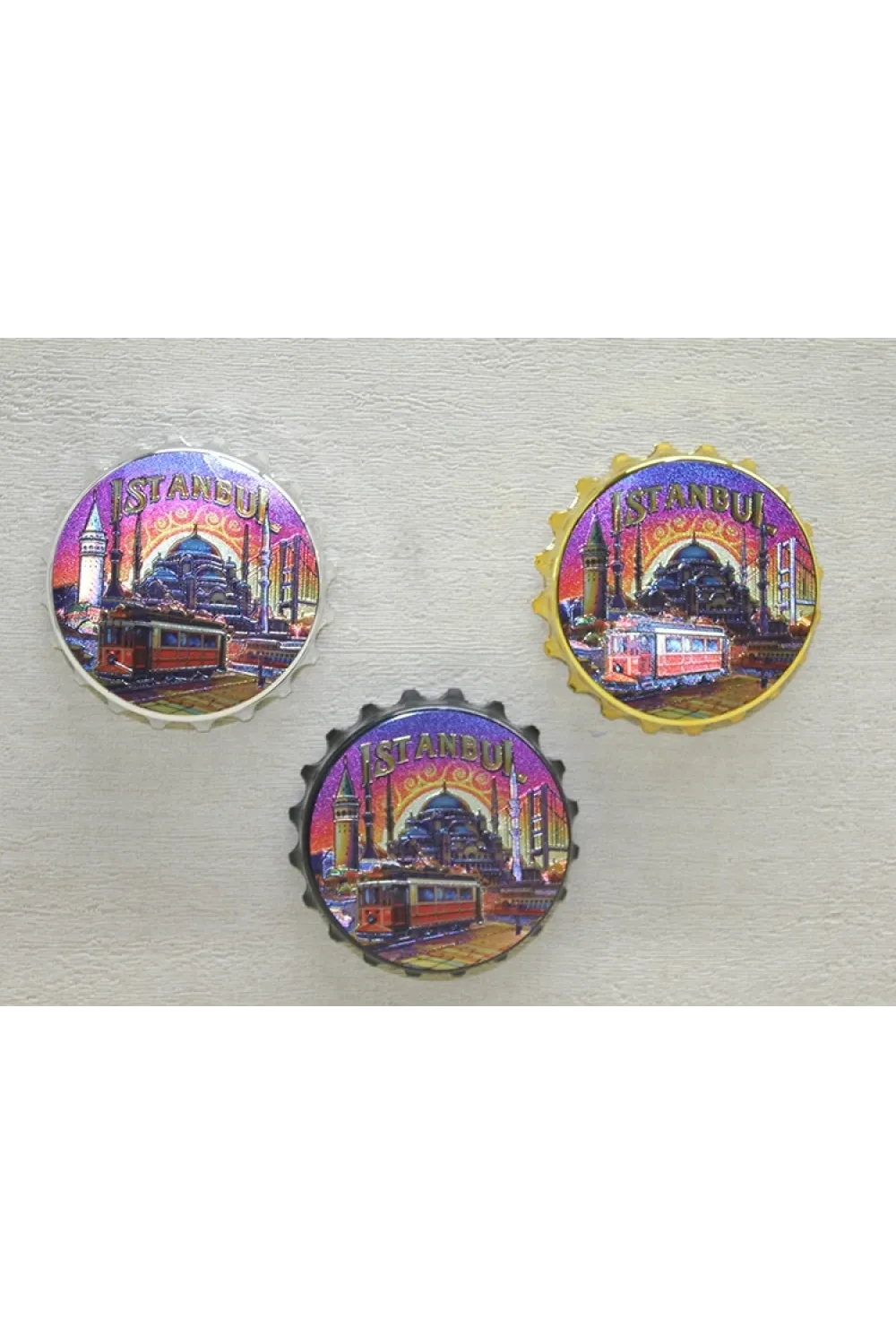 İstanbul Temalı Metal Magnet IEG4340