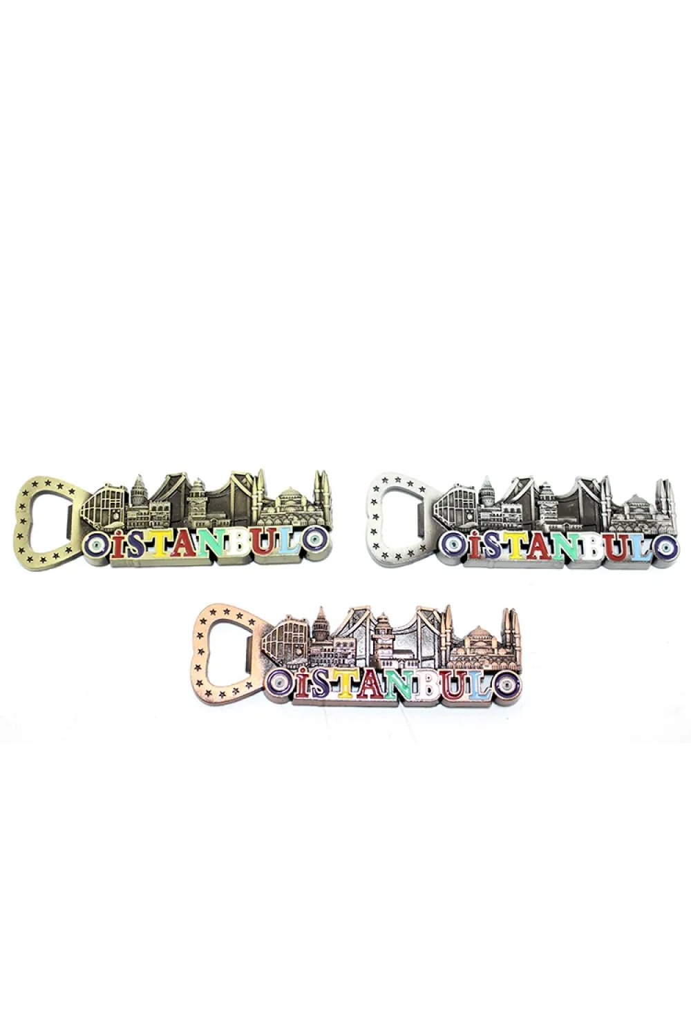 İstanbul Temalı Metal Magnet ve Açacak (1 Adet) Seçenek 3