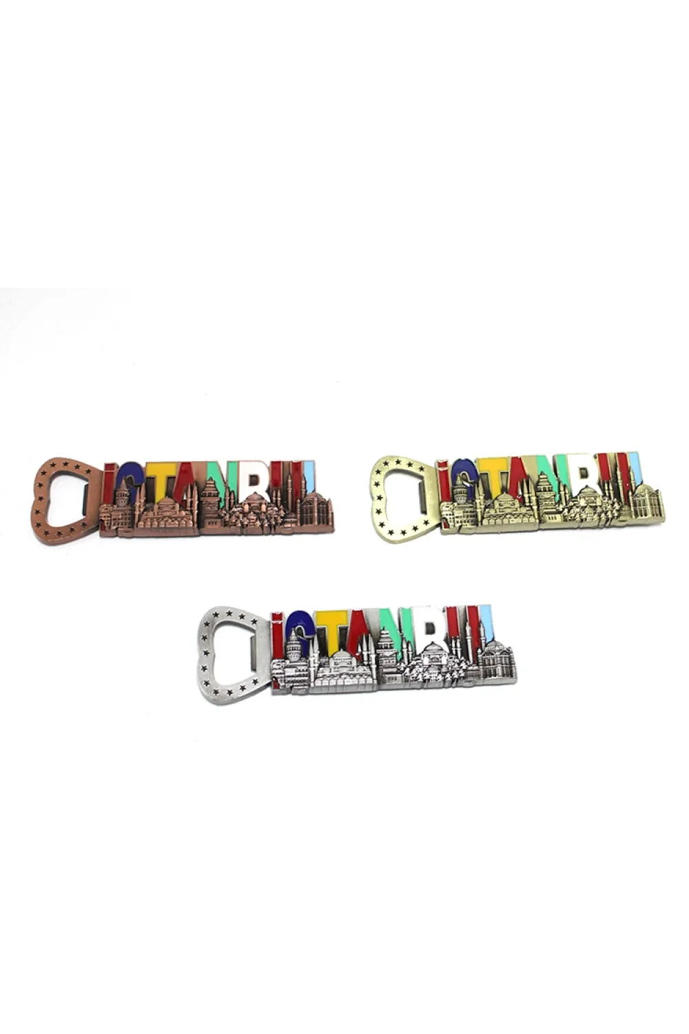 İstanbul Yazısı Metal Magnet Ve Açacak