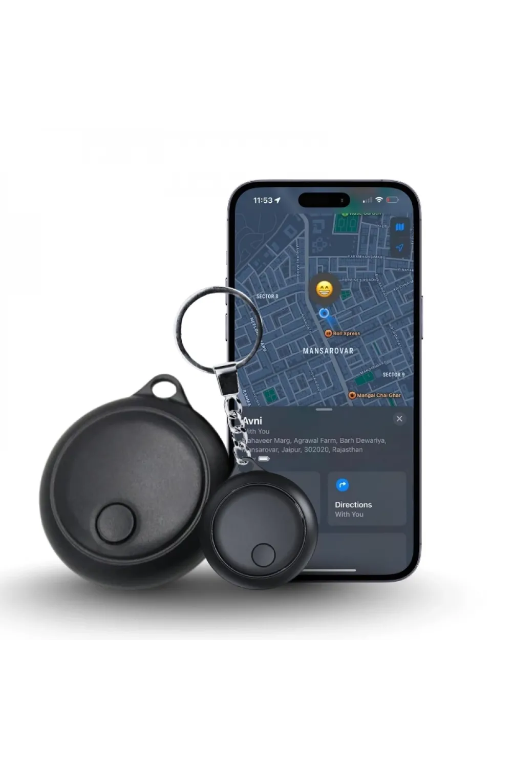 iTag GPS Takip Cihazı - Apple Bul (Find My) Uyumlu