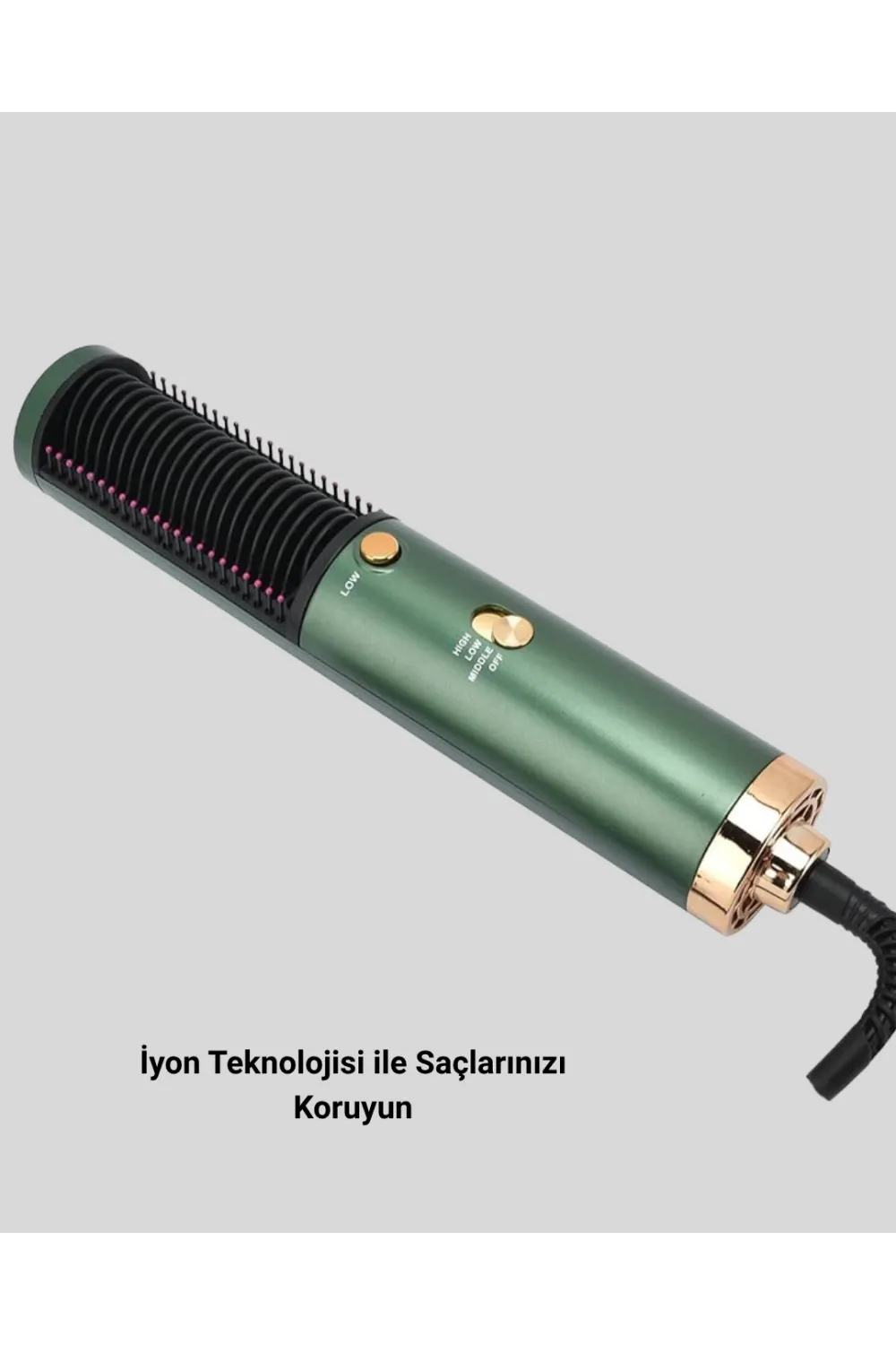 İyon Teknolojili Seramik Saç Düzleştirici – Eşit Isı Dağılımı