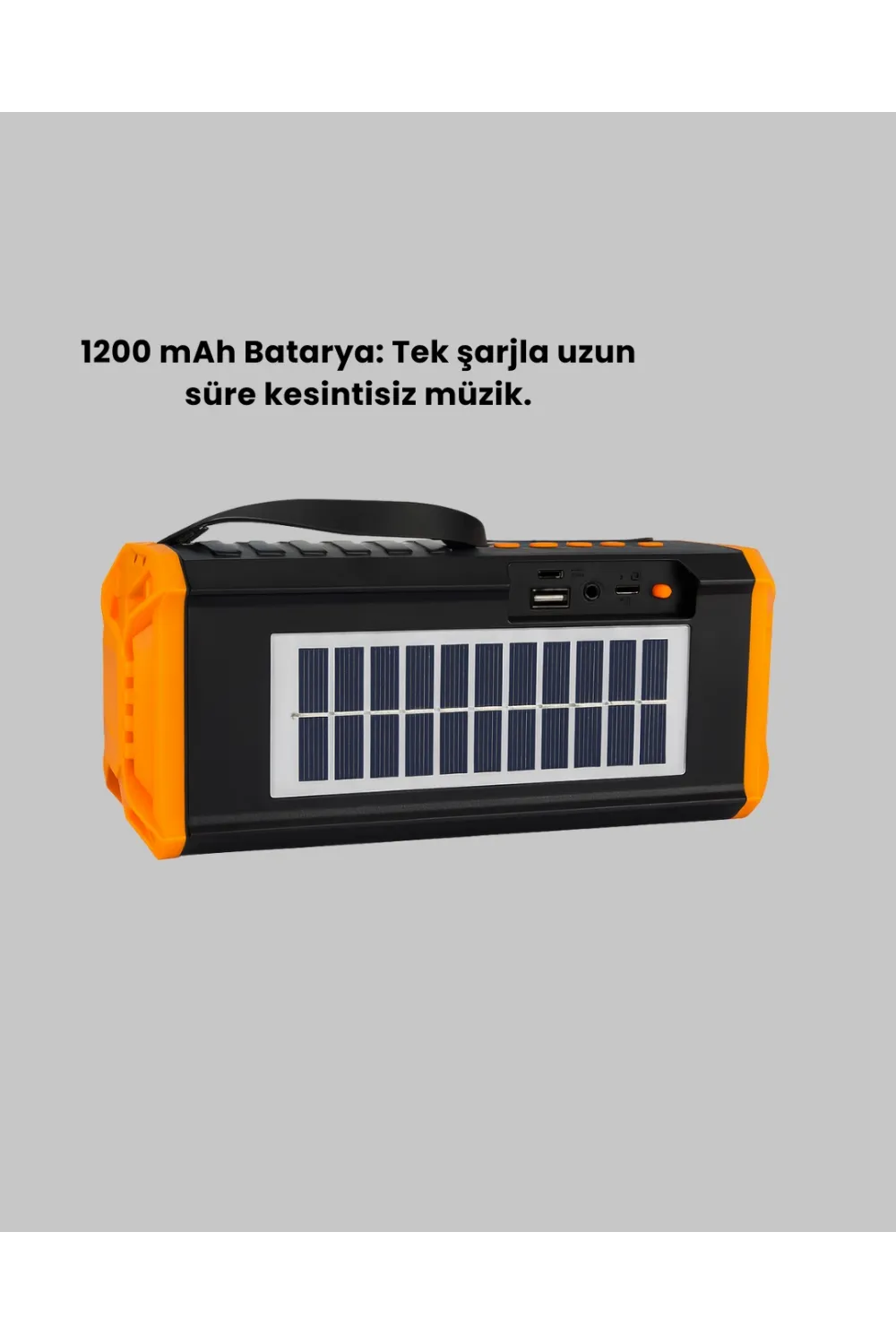 J-ıpox P520 Solar Enerjili Bluetooth Hoparlör Fm Radyolu 8w Ses