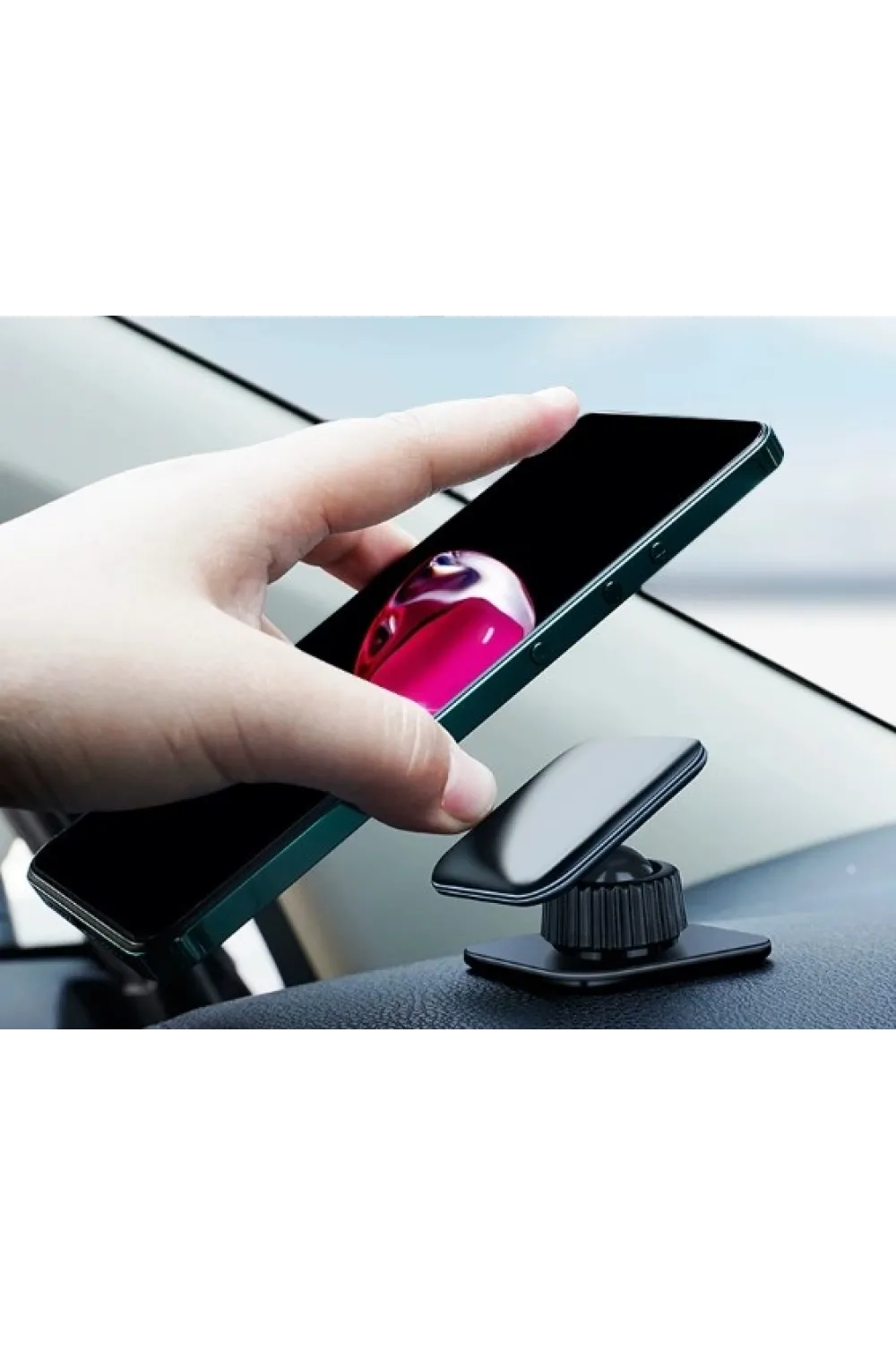Jel Yapışkanlı Araba Telefon Tutucu