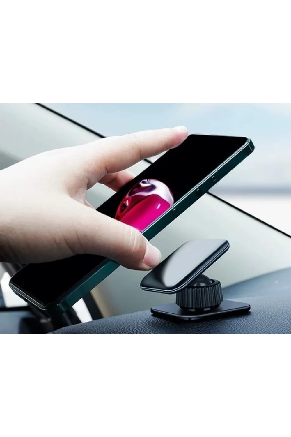 Jel Yapışkanlı Araba Telefon Tutucu