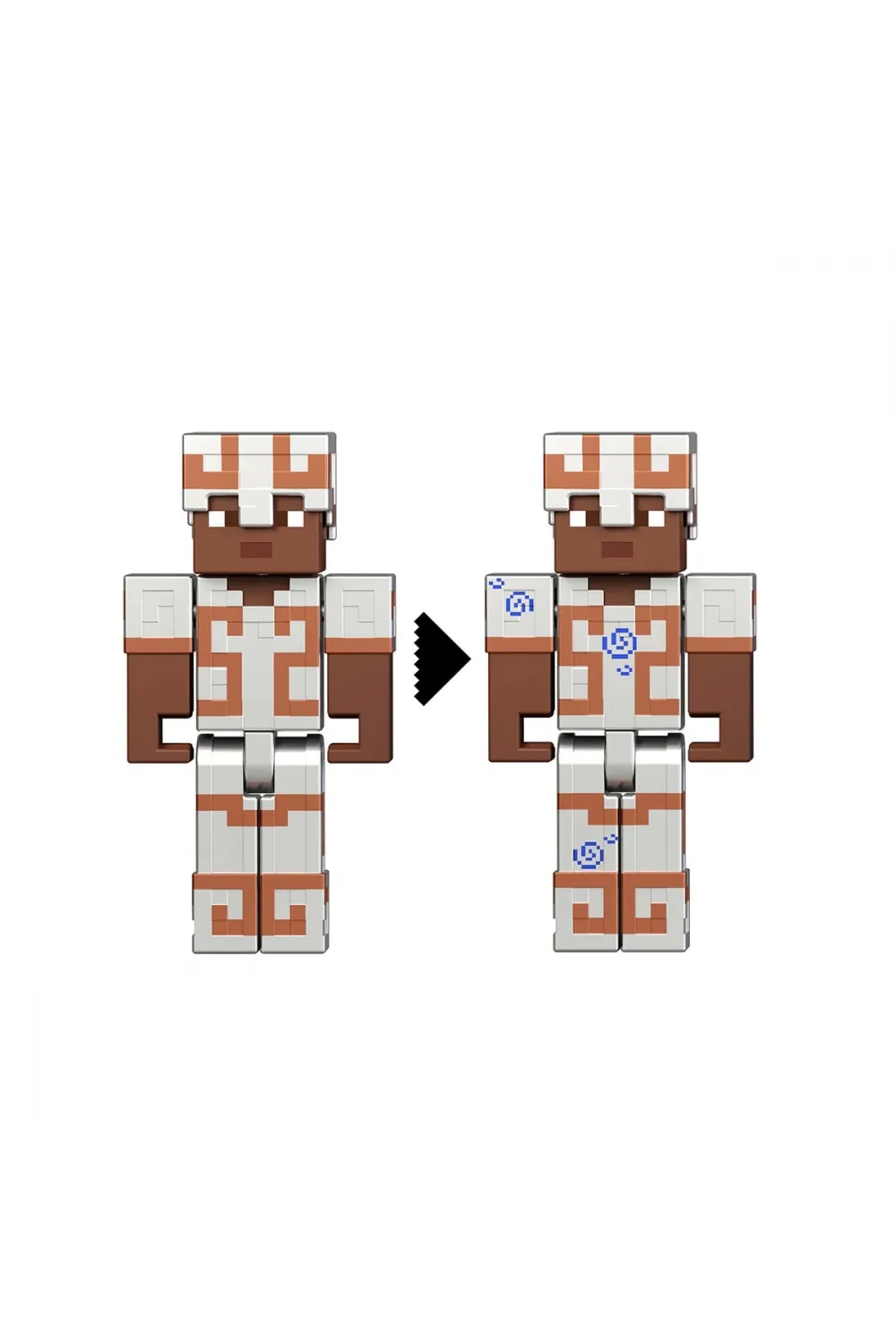 JKK15 HLB21 Minecraft 3lü Aksiyon Figür Seti 8 cm