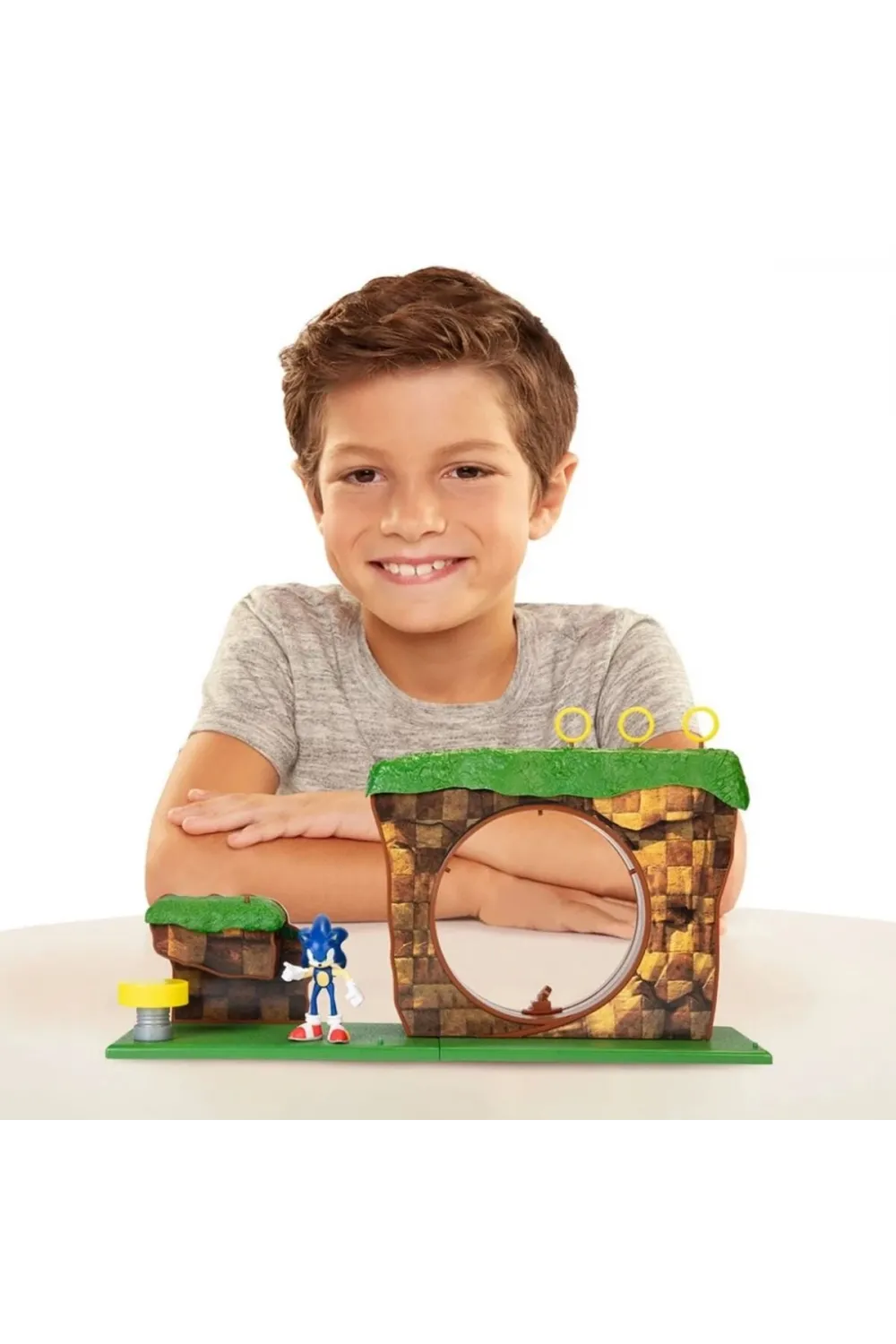 JKSON40393 Sonic Hill Zone Figür ve Oyun Seti