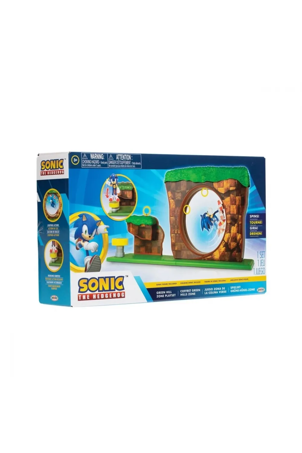 JKSON40393 Sonic Hill Zone Figür ve Oyun Seti
