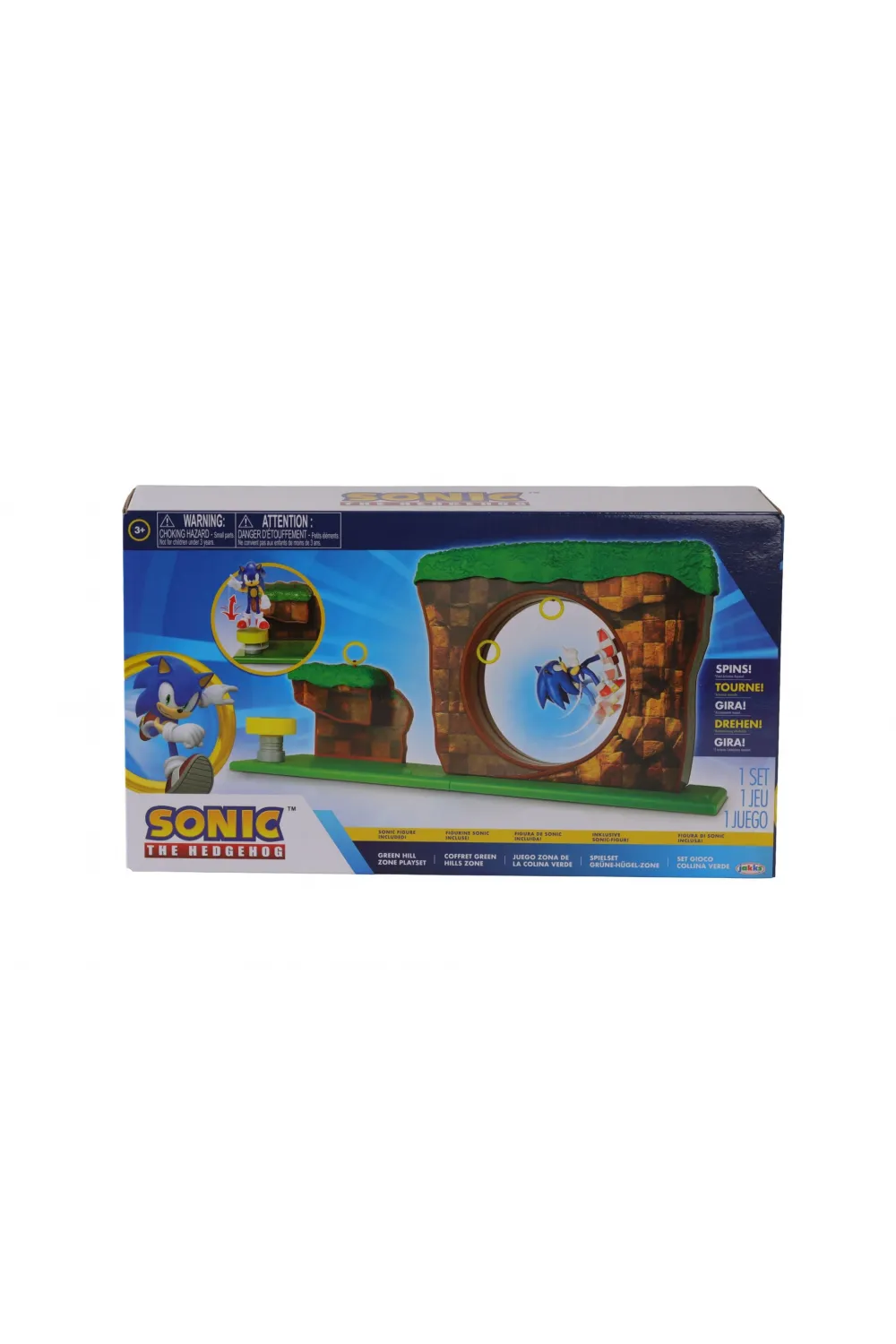 JKSON40393 Sonic Hill Zone Figür ve Oyun Seti