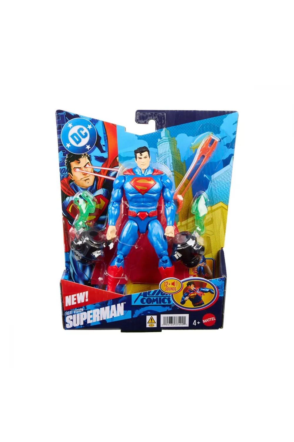 JMP85 DC Isı Görüşlü Superman Aksiyon Figürü
