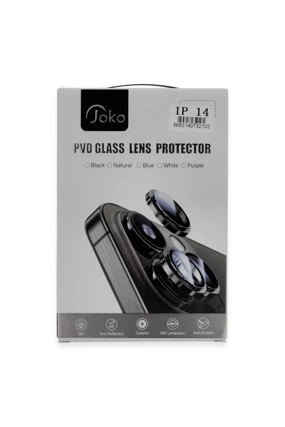 Joko Apple İphone 11 Pvd Metal Kamera Lens - Siyah