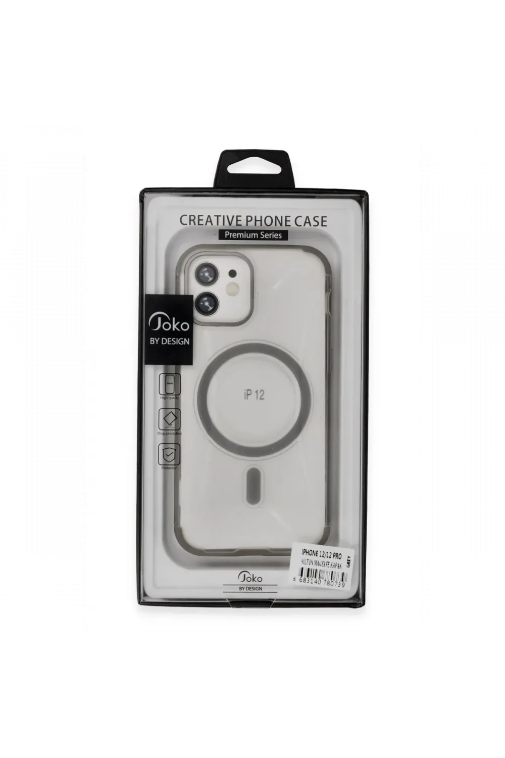 Joko Apple iPhone 12 Hilton Magsafe Kapak - Siyah