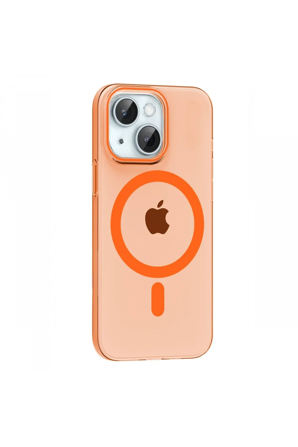 Joko Apple iPhone 14 PC Blank Magsafe Kapak - Turuncu