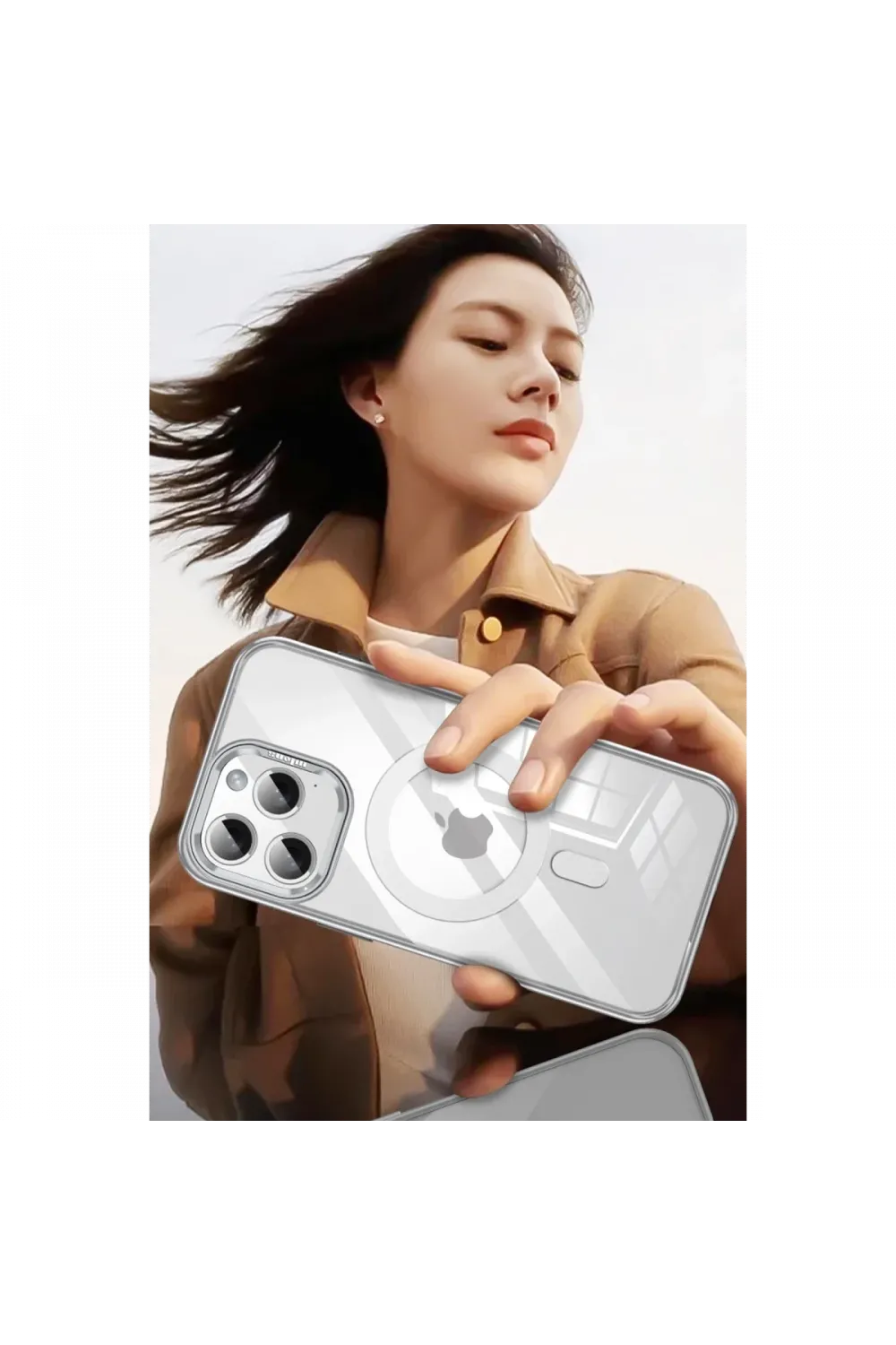 Joko Apple iPhone 14 Pro Drop Magsafe Kapak - Derin Mor