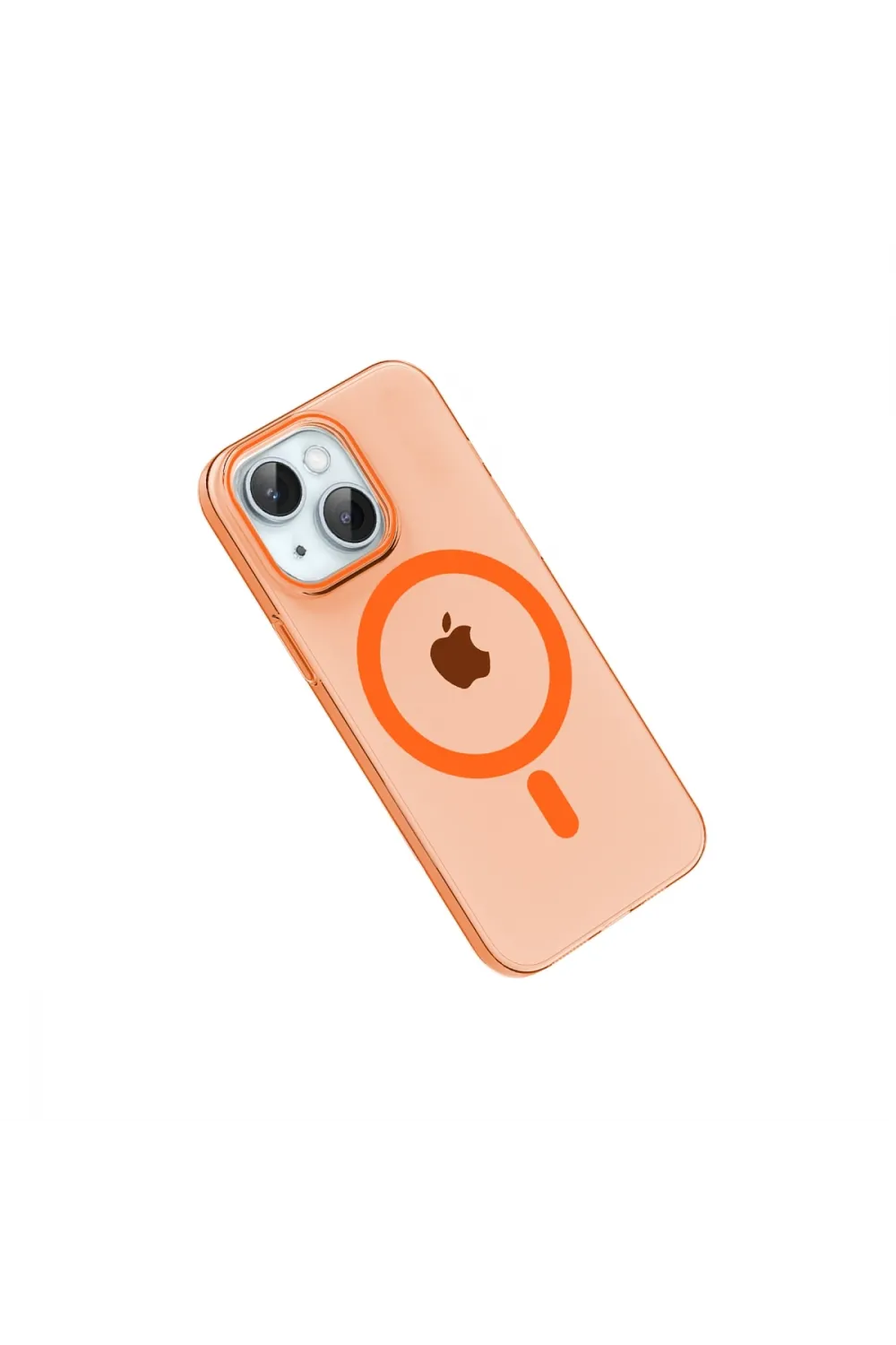 Joko Apple İphone 15 Pc Blank Magsafe Kapak - Turuncu