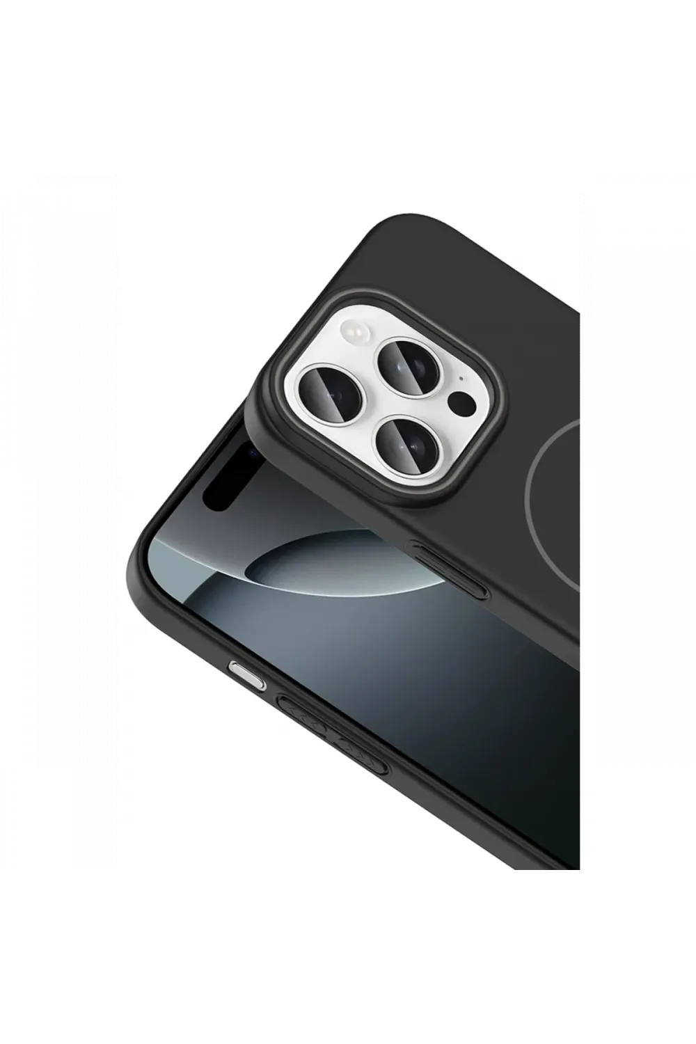 Joko Apple iPhone 15 Plus Broş Magsafe Kapak - Mor