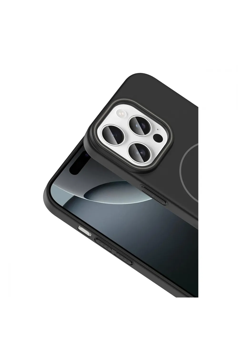 Joko Apple İphone 15 Plus Broş Magsafe Kapak - Mor