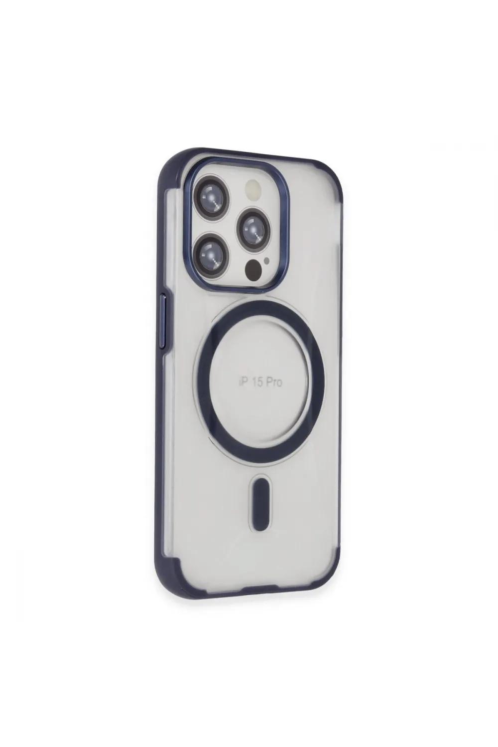 Joko Apple İphone 15 Pro Hilton Magsafe Kapak - Lacivert