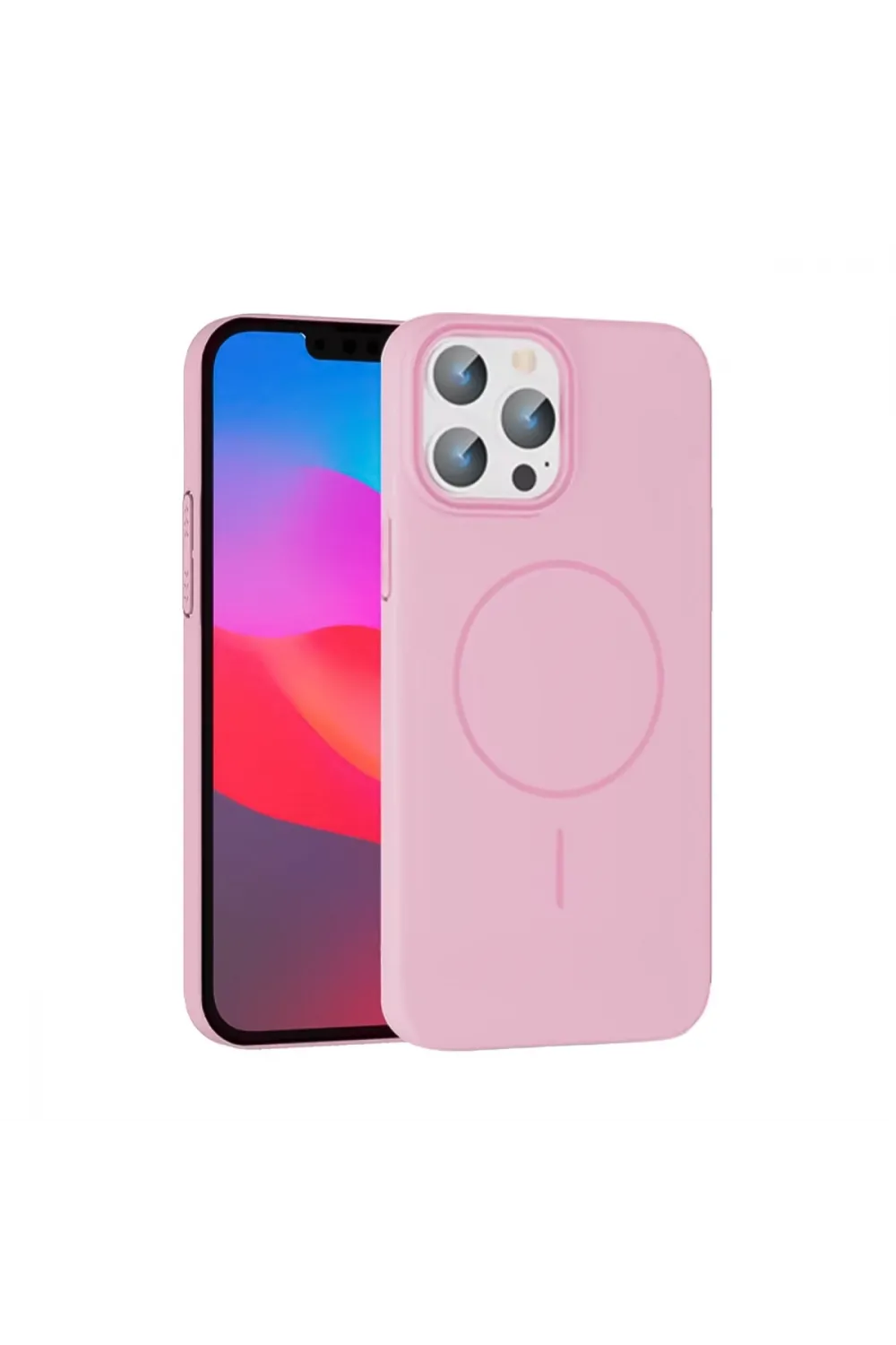 Joko Apple İphone 15 Pro Max Broş Magsafe Kapak - Pembe