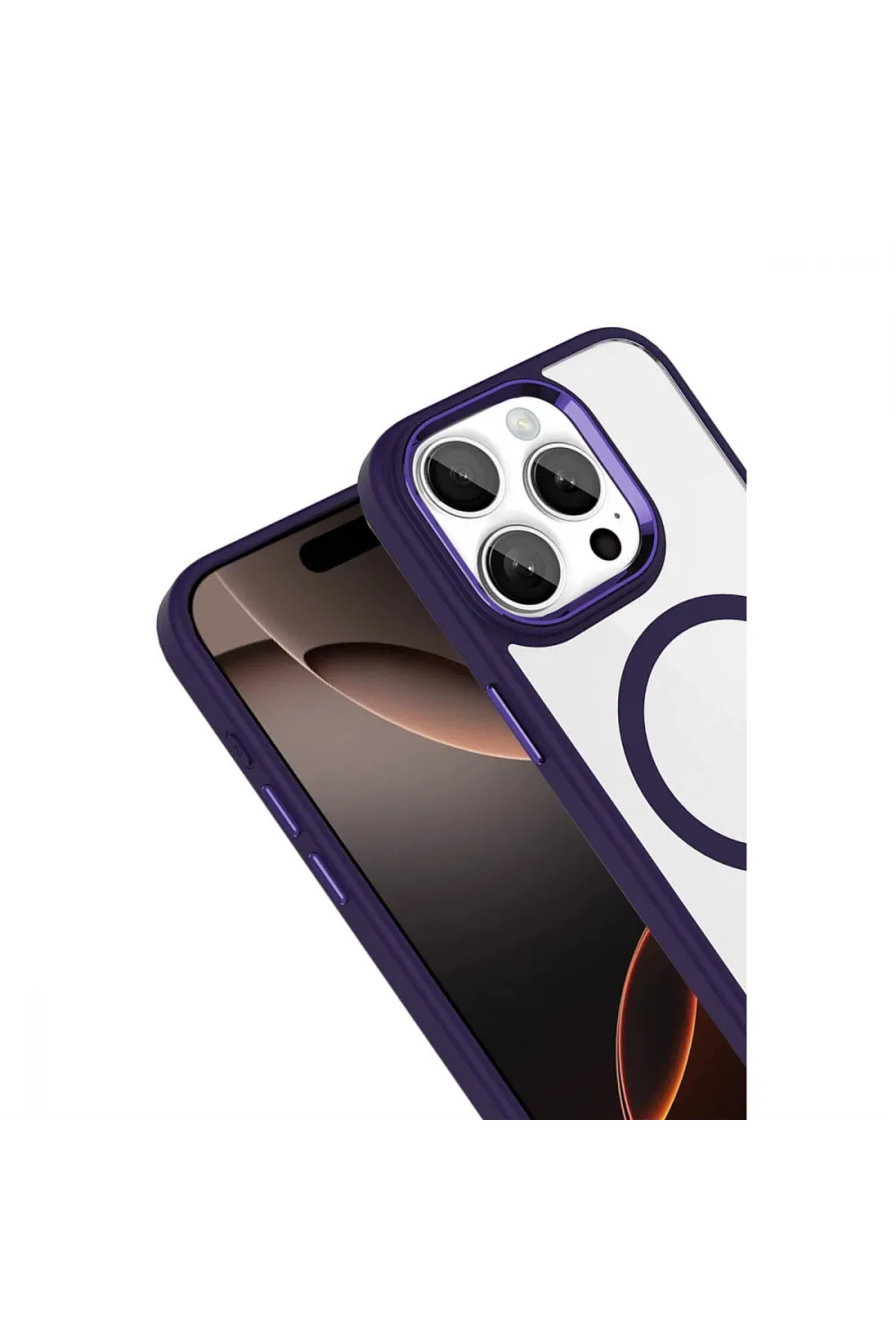 Joko Apple İphone 15 Pro Max Terea Magsafe Kapak - Derin Mor