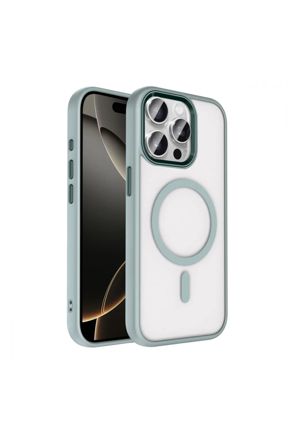 Joko Apple İphone 15 Pro Max Terea Magsafe Kapak - Gri