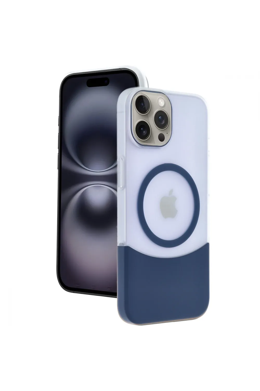 Joko Apple İphone 15 Pro Max Velar Magsafe Kapak - Lacivert