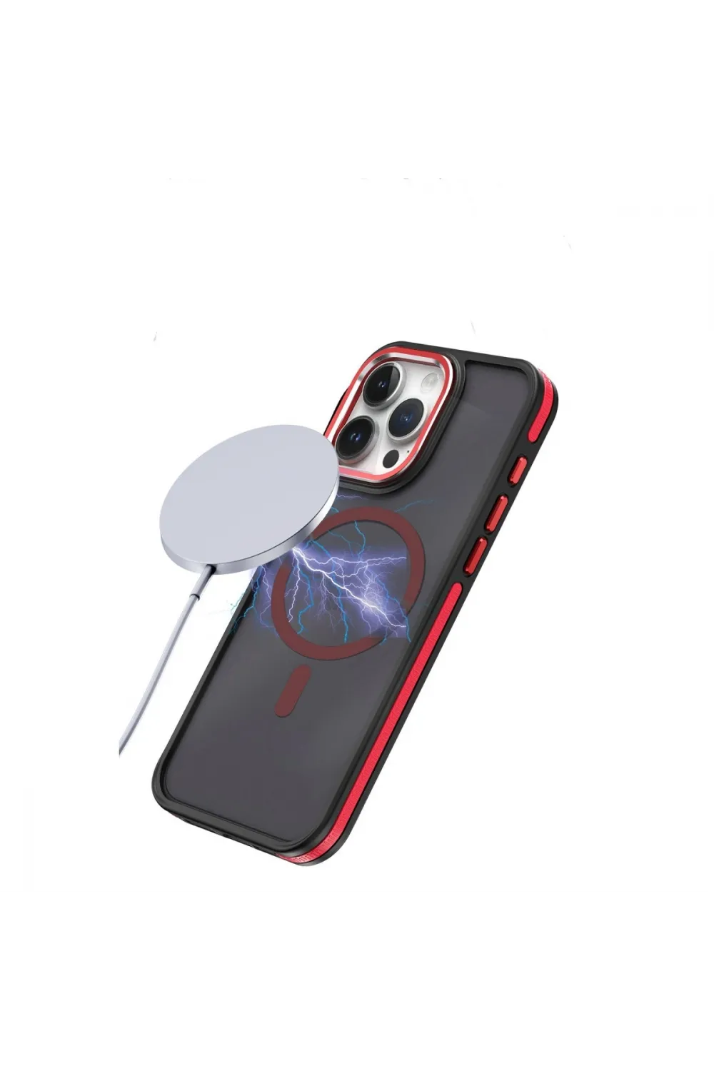 Joko Apple İphone 15 Pro Winner Magsafe Kapak - Derin Mor