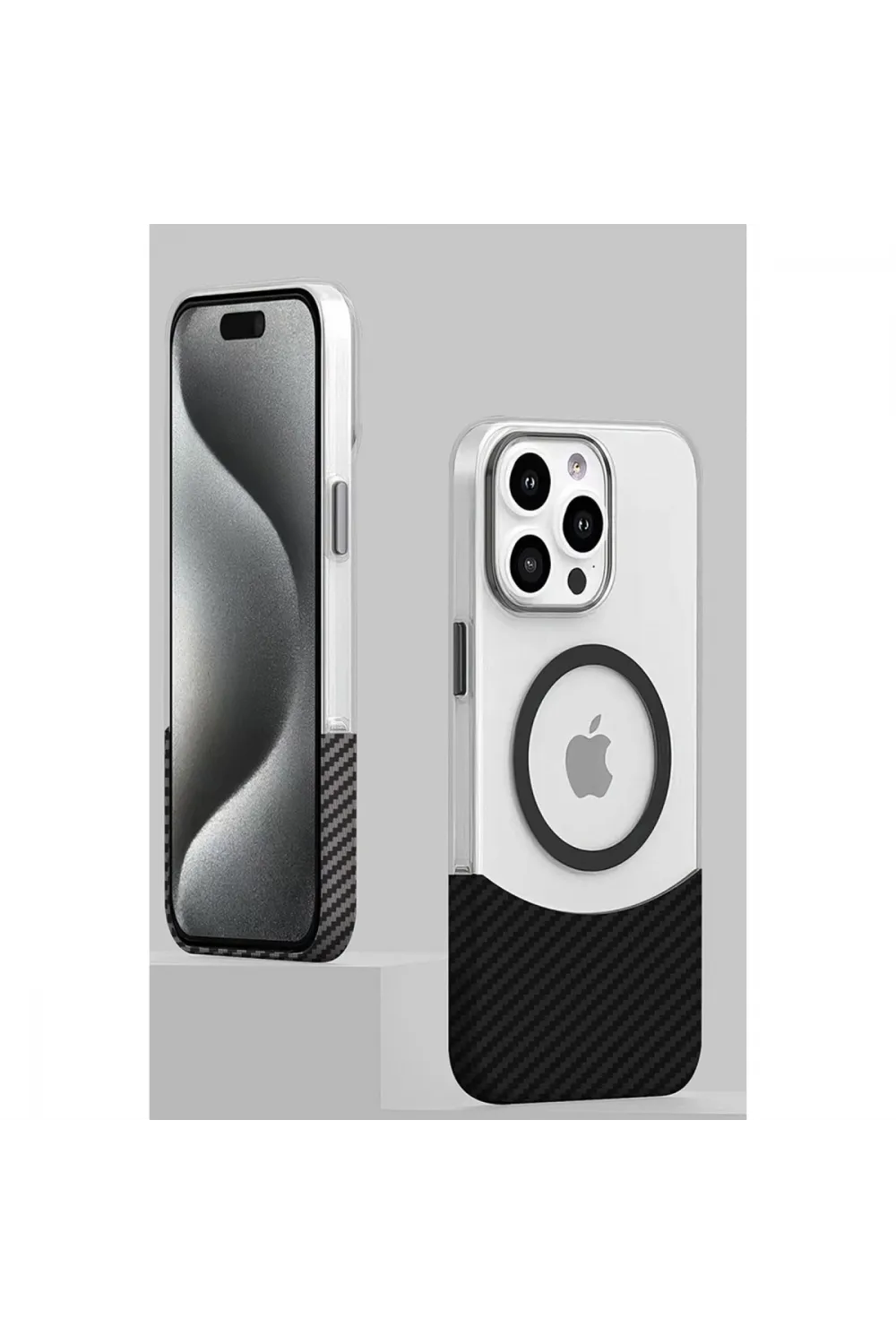Joko Apple İphone 16 Pro Carbon Puzzle Magsafe Kapak - Desert