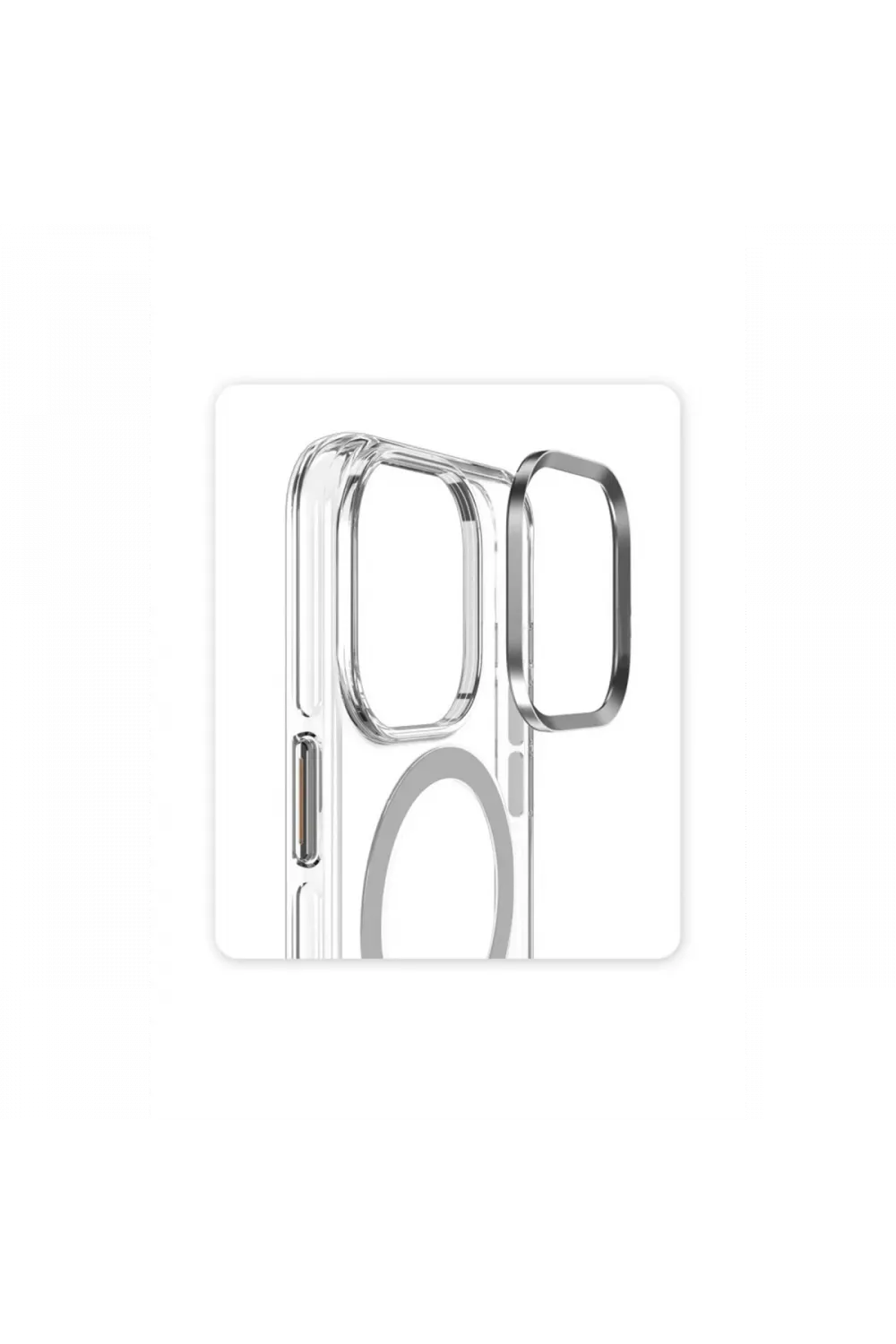 Joko Apple iPhone 16 Pro Crystal Magsafe Kapak - Şeffaf