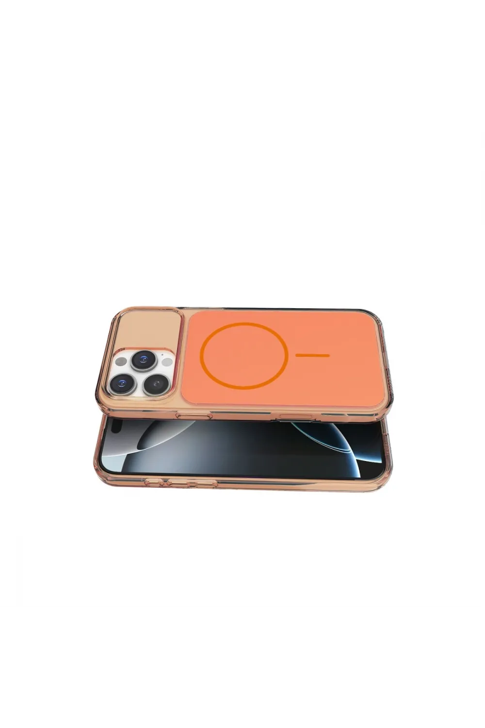 Joko Apple İphone 16 Pro Max Bruma Magsafe Kapak - Turuncu