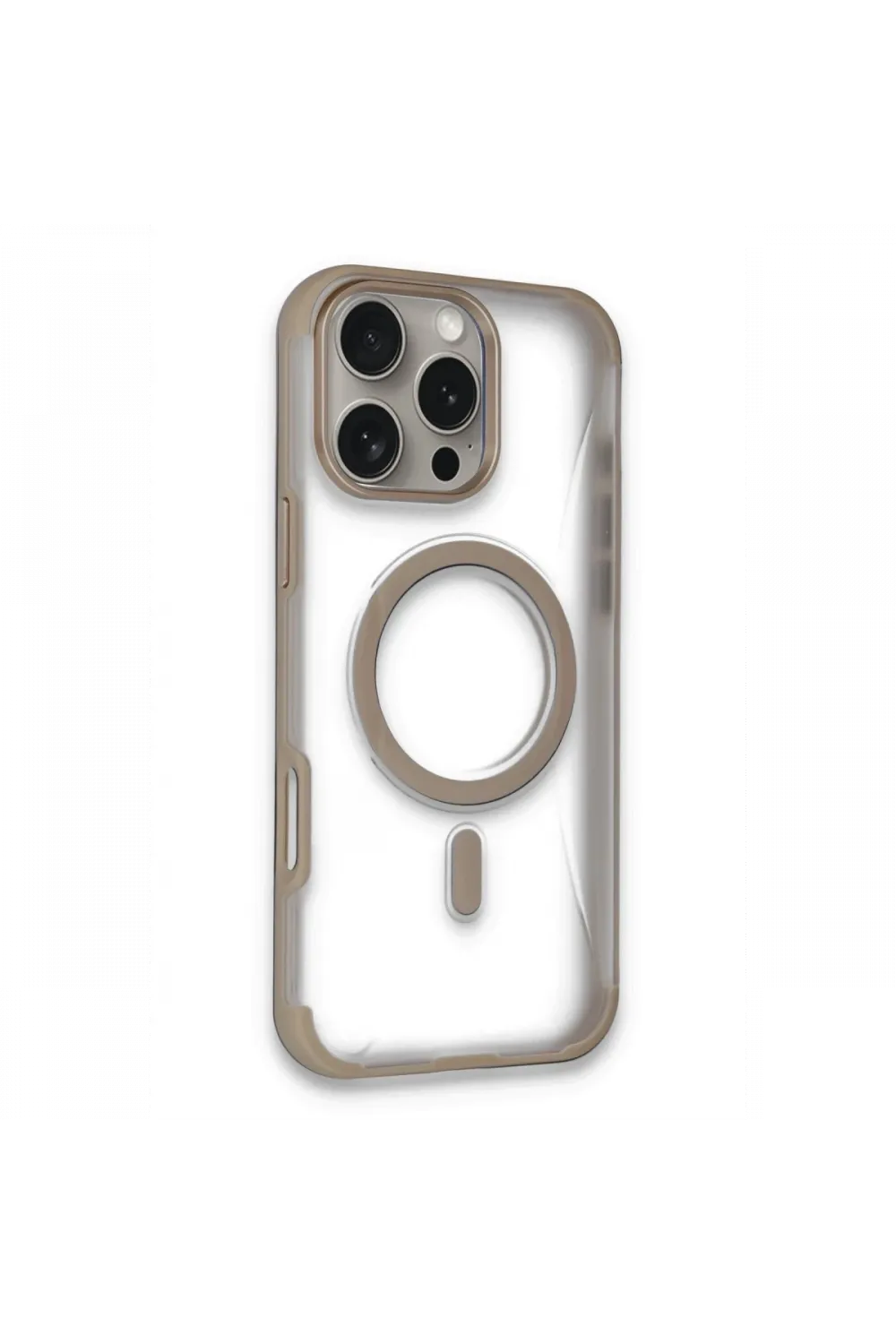 Joko Apple iPhone 16 Pro Max Hilton Magsafe Kapak - Gold
