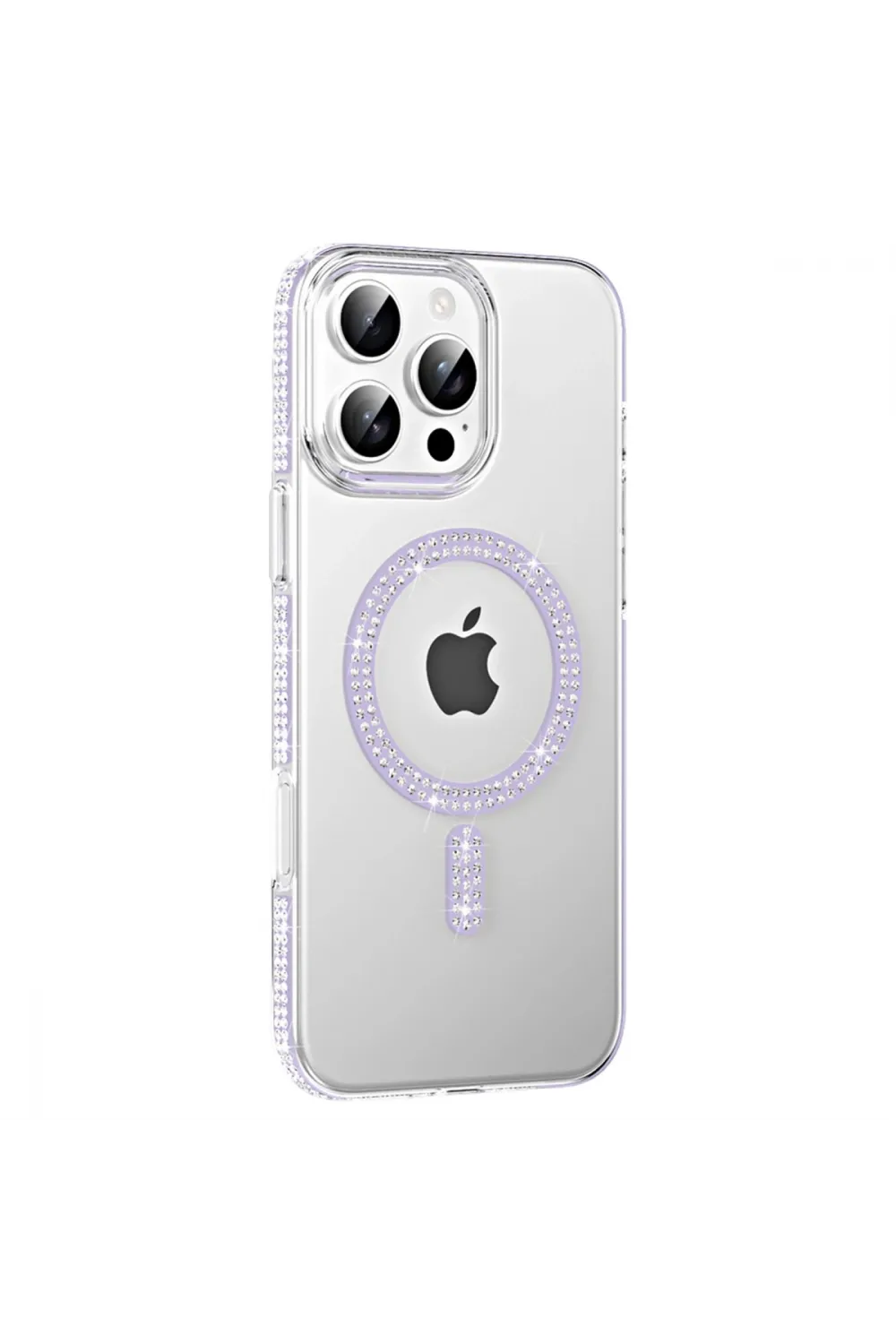 Joko Apple İphone 16 Pro Max Move Taşlı Magsafe Kapak - Lila