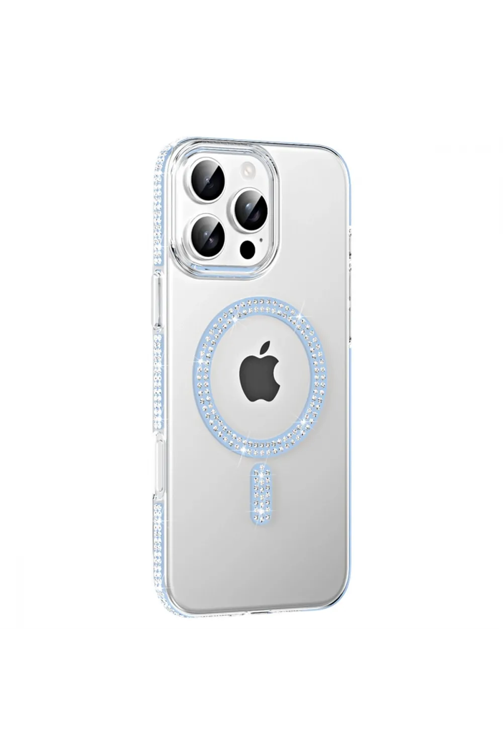 Joko Apple İphone 16 Pro Max Move Taşlı Magsafe Kapak - Mavi