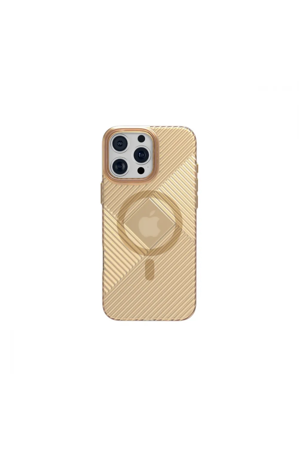 Joko Apple İphone 16 Pro Max Stella Pc Sert Magsafe Kılıf - Gold