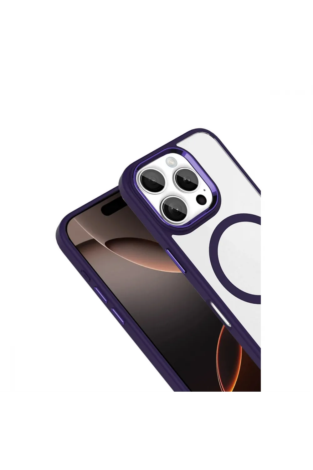 Joko Apple İphone 16 Pro Max Terea Magsafe Kapak - Derin Mor