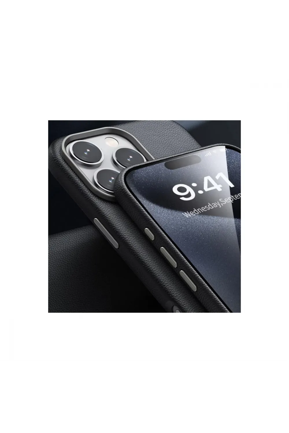 Joko Apple İphone 16 Pro Max Wonder Deri Magsafe Kapak - Bronz