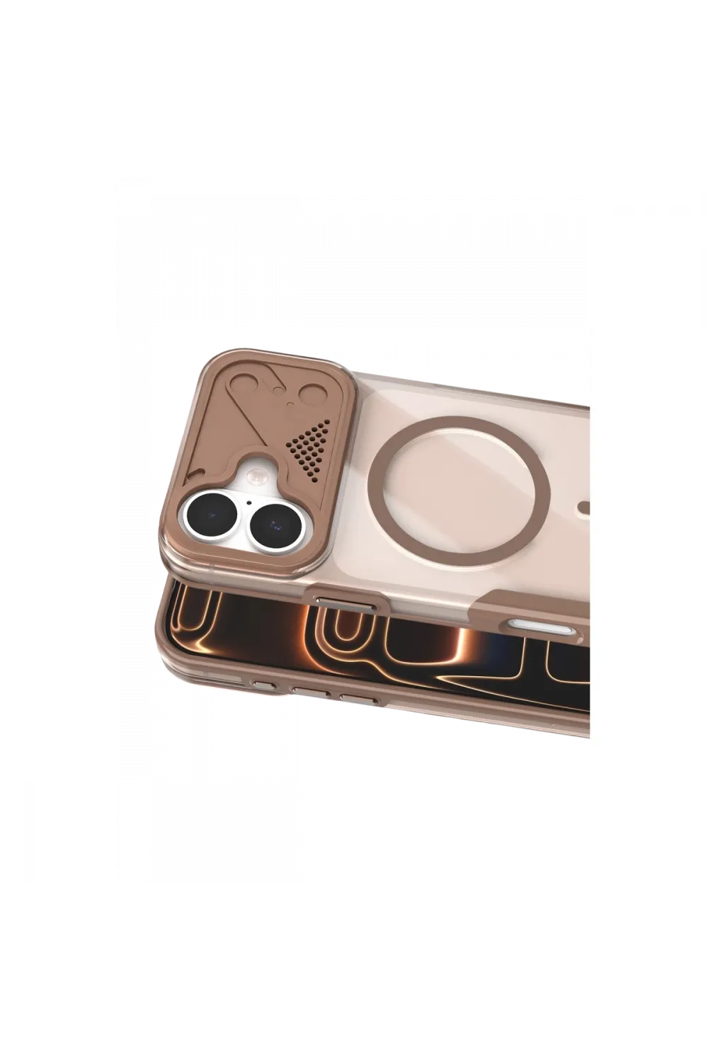 Joko Apple İphone 16 Zinko Magsafe Kapak - Çöl Titanyum